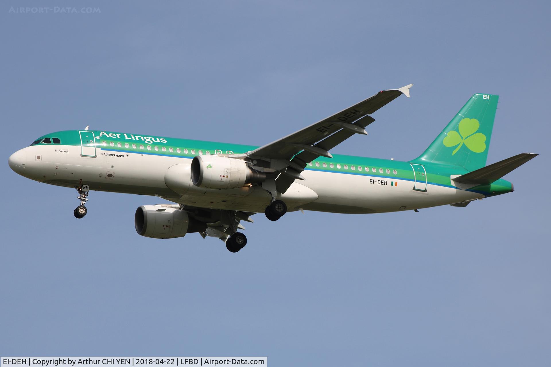EI-DEH, 2004 Airbus A320-214 C/N 2294, From Dublin