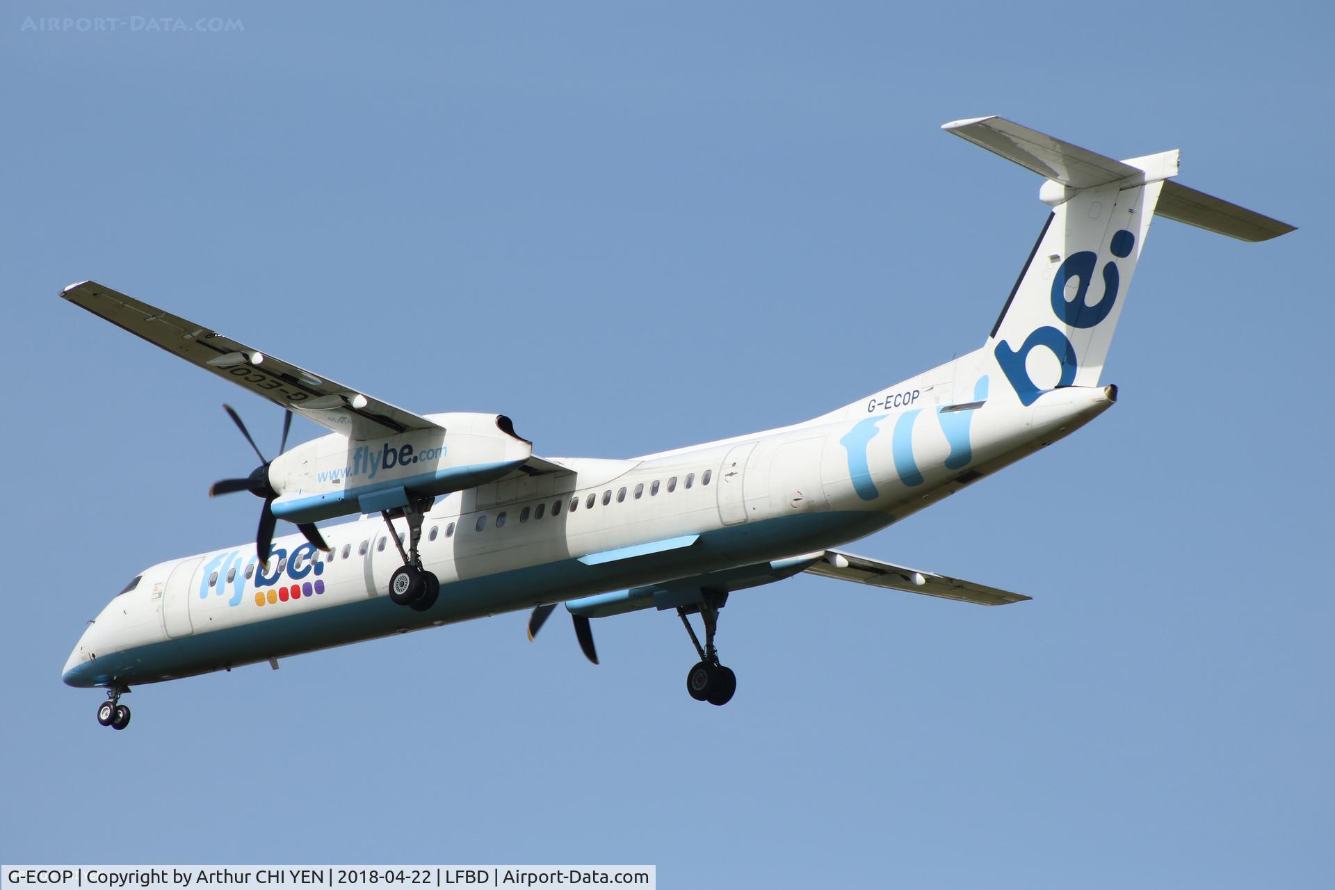 G-ECOP, 2009 De Havilland Canada DHC-8-402Q Dash 8 C/N 4242, From Southampton