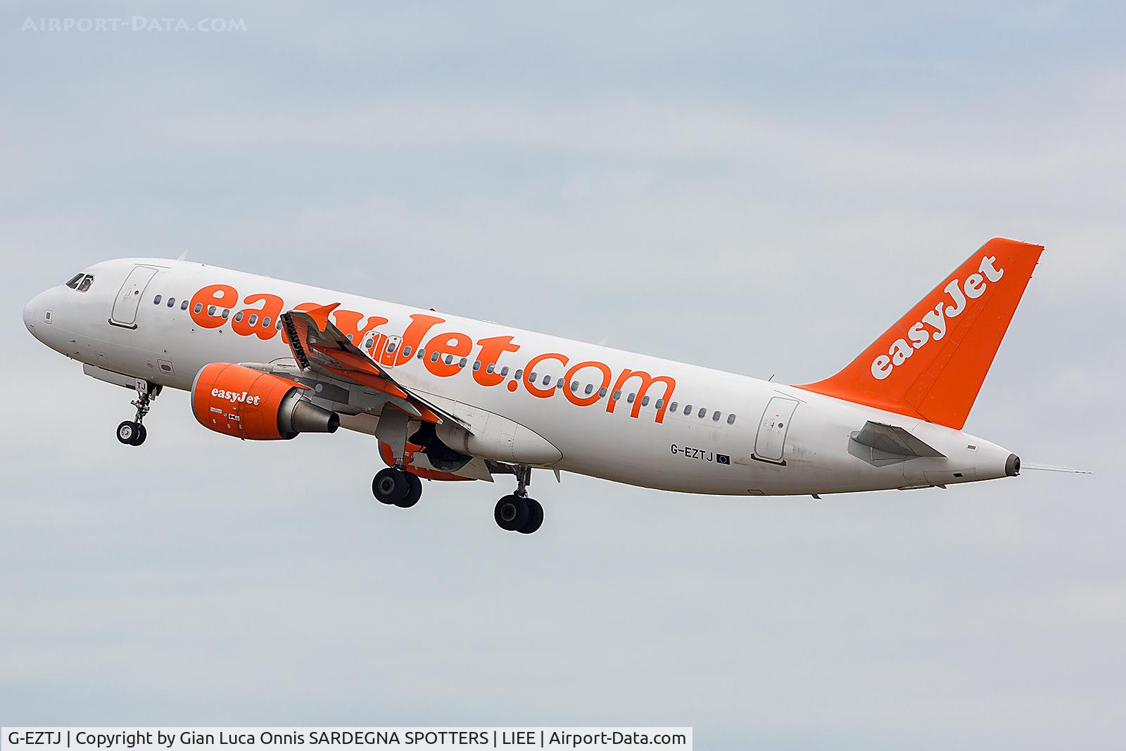 G-EZTJ, 2009 Airbus A320-214 C/N 3979, TAKEOFF 32L