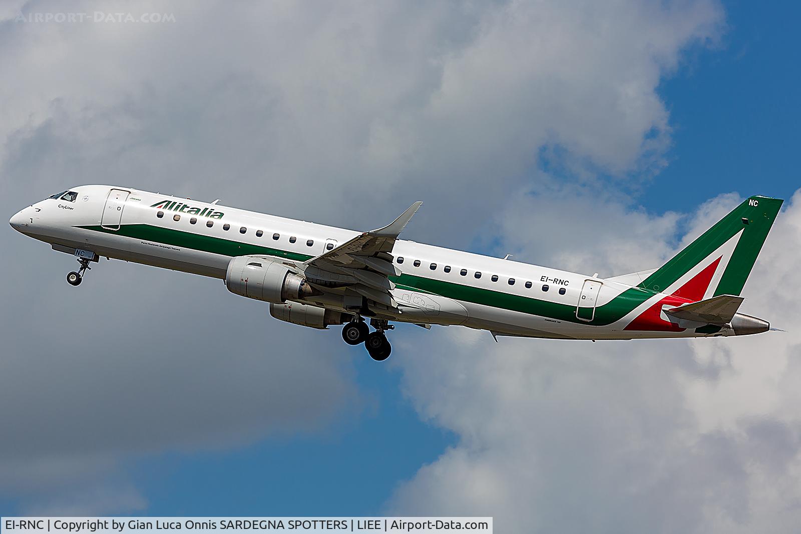 EI-RNC, 2011 Embraer 190LR (ERJ-190-100LR) C/N 19000503, TAKEOFF 32L