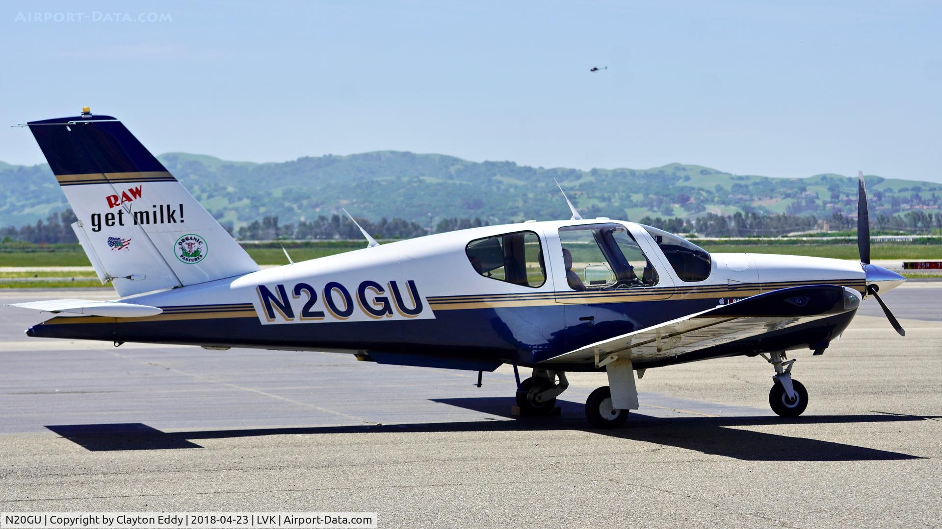 N20GU, 1986 Socata TB-20 Trinidad C/N 655, Livermore Airport California 2018.