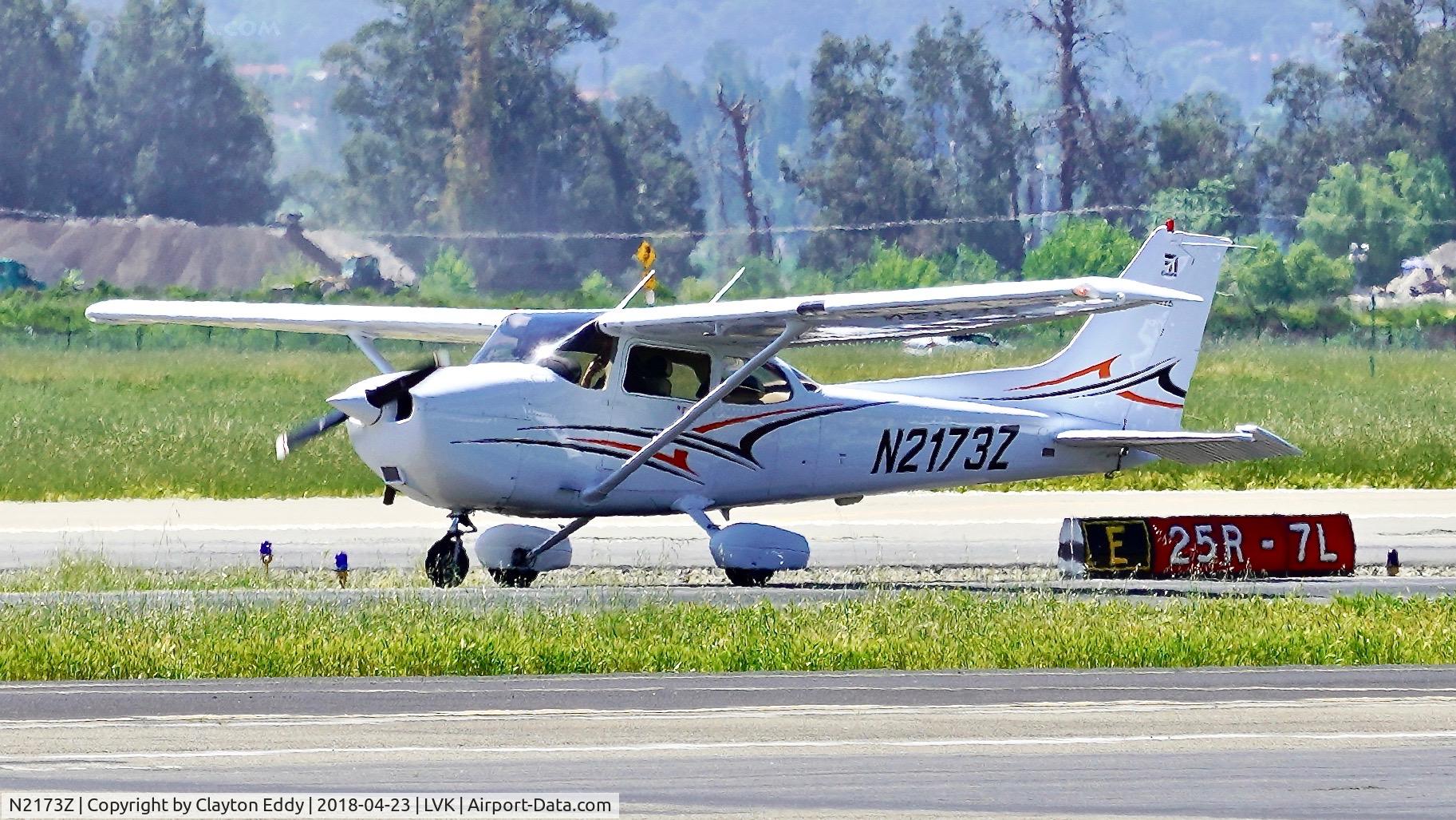 N2173Z, 2004 Cessna 172R C/N 17281216, Livermore Airport California 2018.