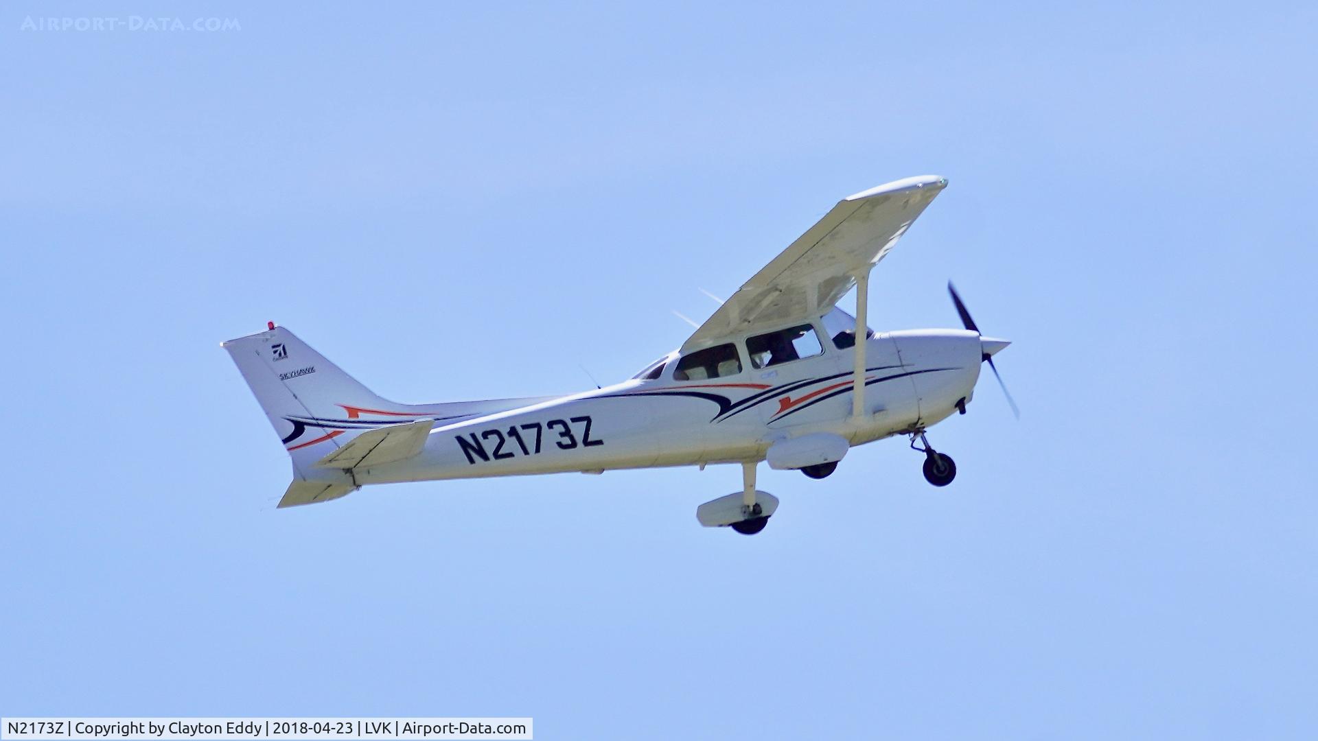 N2173Z, 2004 Cessna 172R C/N 17281216, Livermore Airport California 2018.