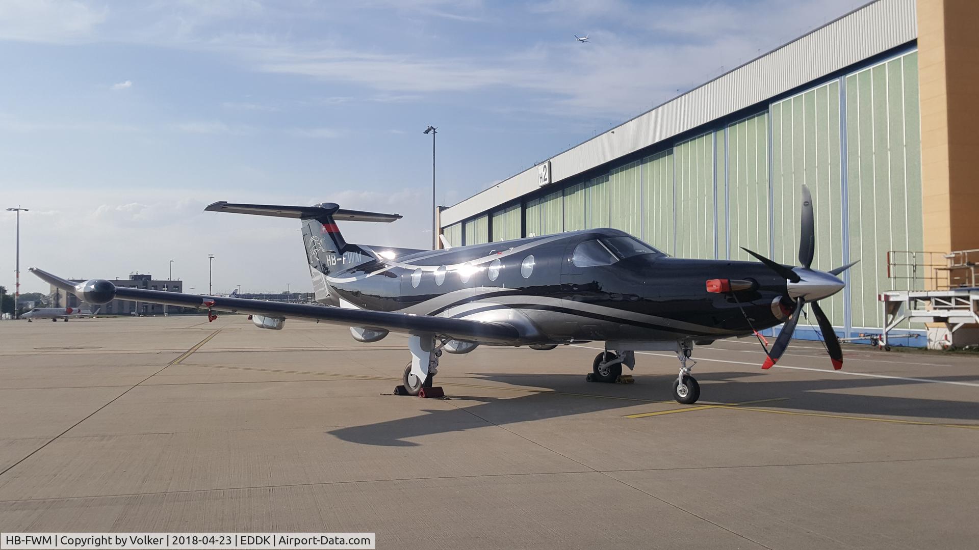 HB-FWM, 2015 Pilatus PC-12/47E C/N 1521, CGN 23.4.18