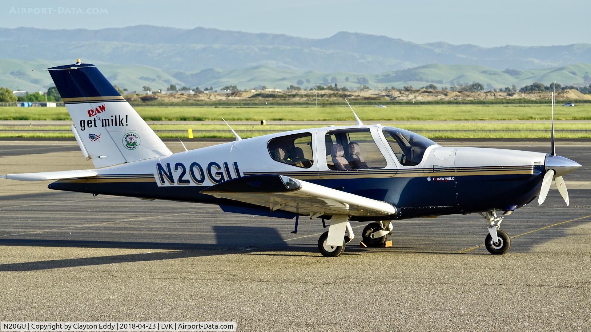 N20GU, 1986 Socata TB-20 Trinidad C/N 655, Livermore Airport California 2018.