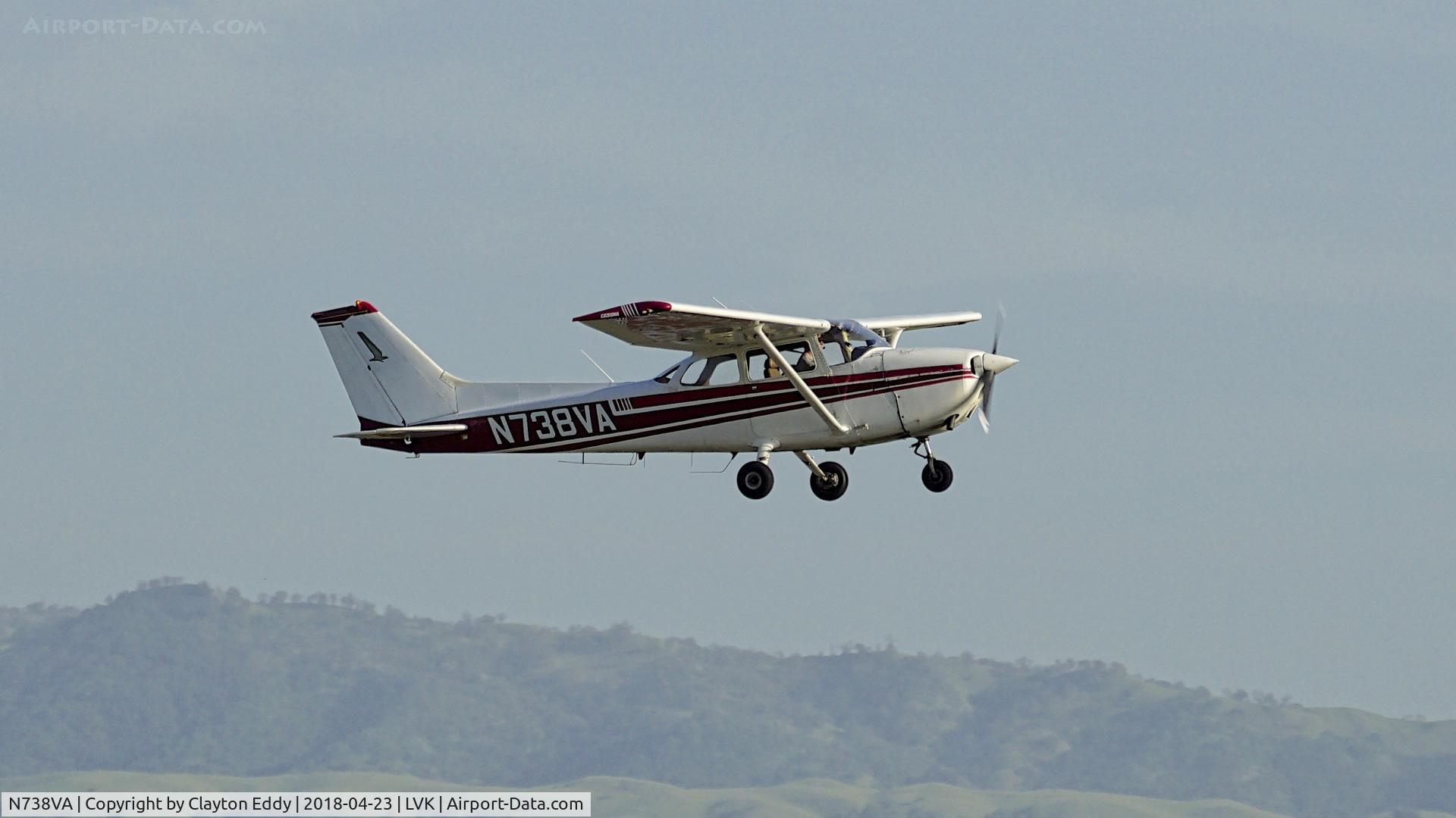 N738VA, 1978 Cessna 172N C/N 17270261, Livermore Airport California 2018.