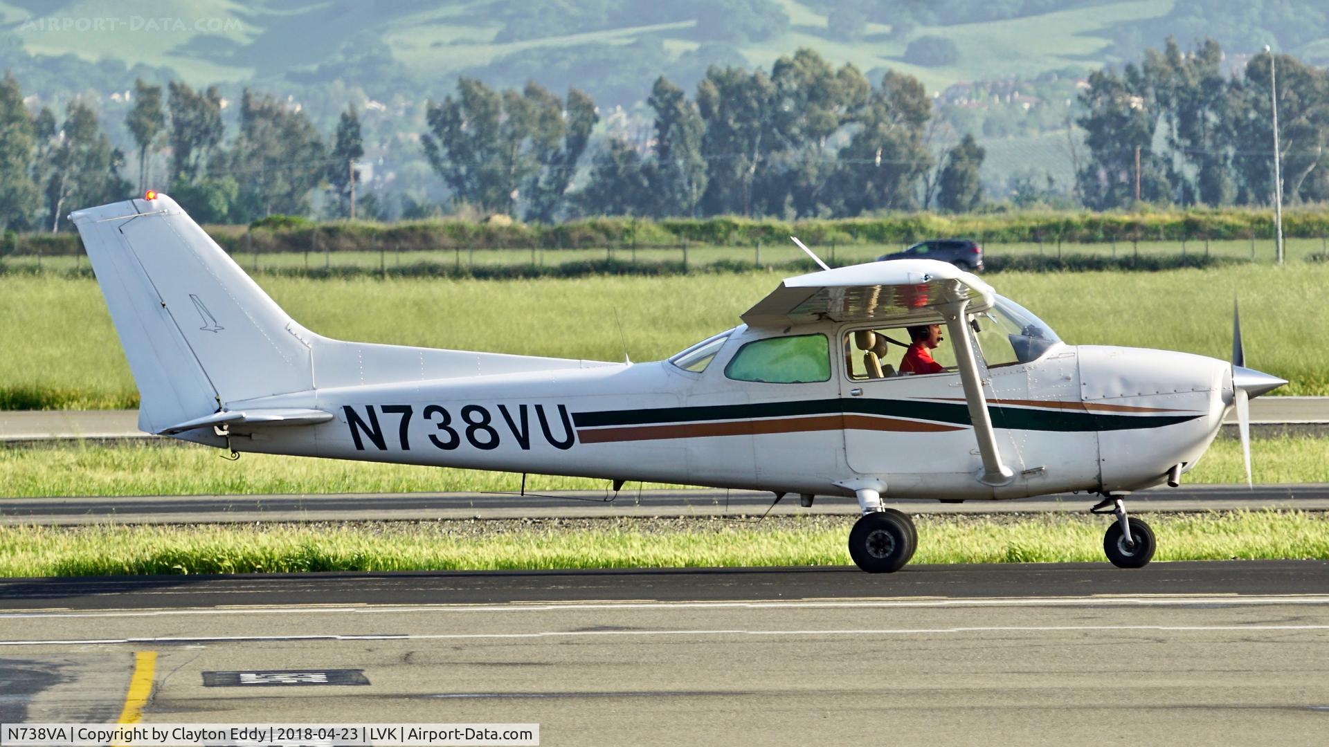 N738VA, 1978 Cessna 172N C/N 17270261, Livermore Airport California 2018.
