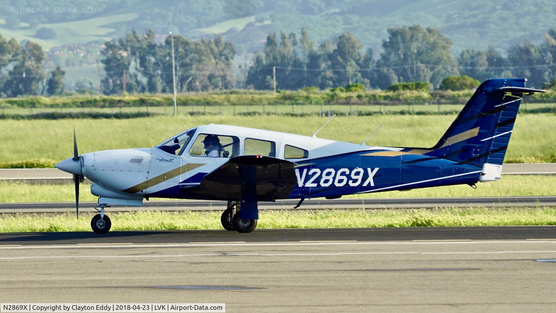 N2869X, Piper PA-28RT-201T Arrow IV C/N 28R-7931231, Livermore Airport California 2018.
