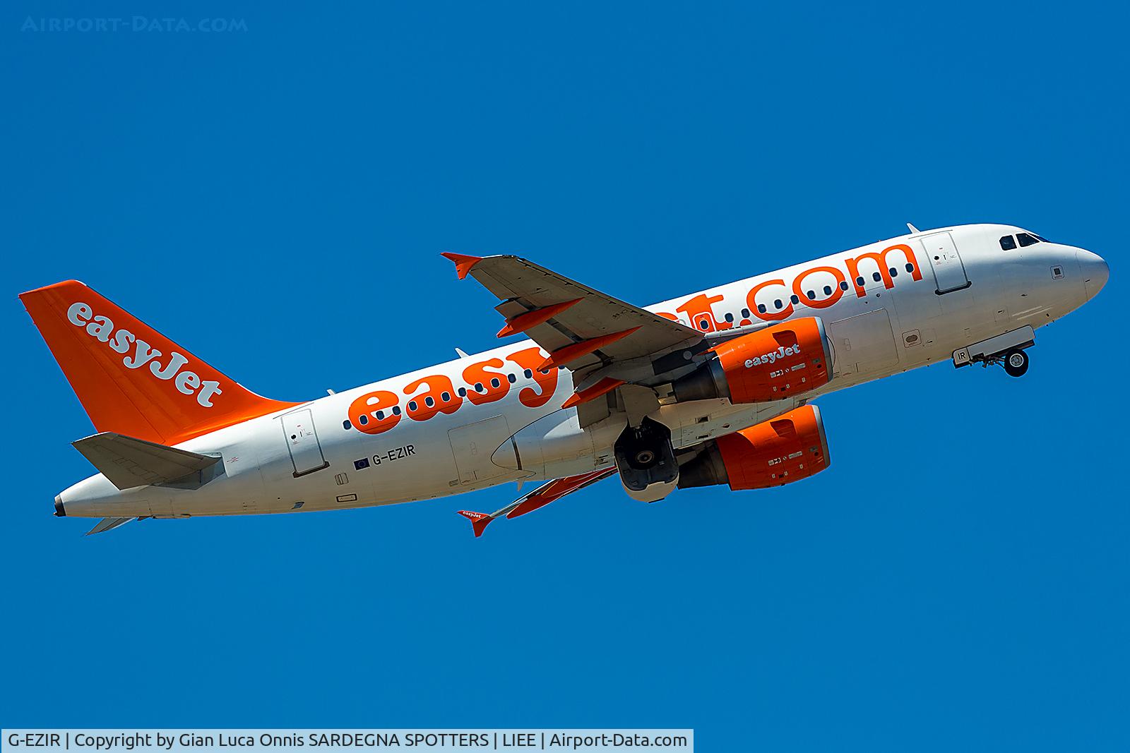G-EZIR, 2005 Airbus A319-111 C/N 2527, TAKEOFF 32L