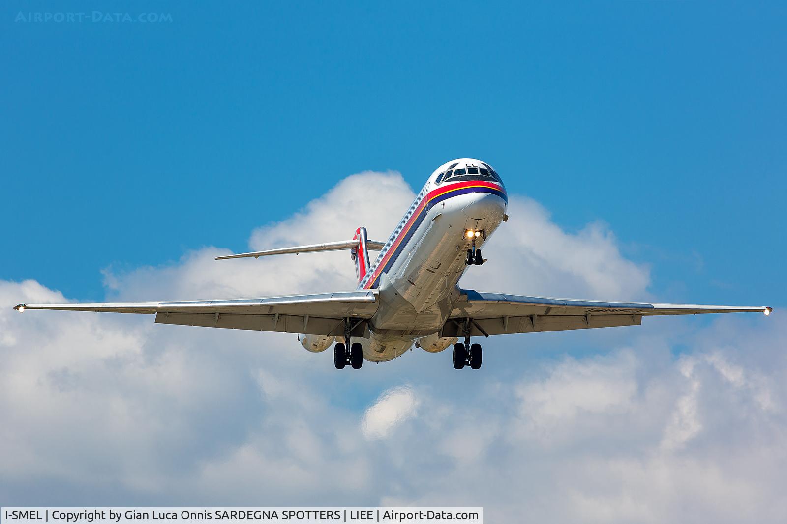 I-SMEL, 1984 McDonnell Douglas MD-82 (DC-9-82) C/N 49247, LANDING 14R