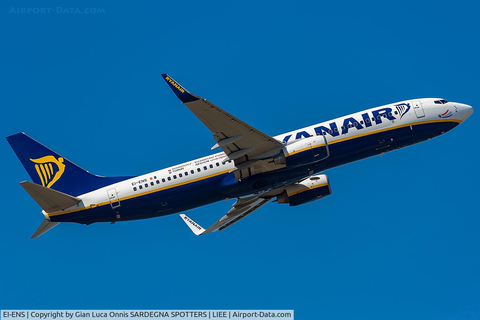 EI-ENS, 2010 Boeing 737-8AS C/N 40307, TAKEOFF 32L