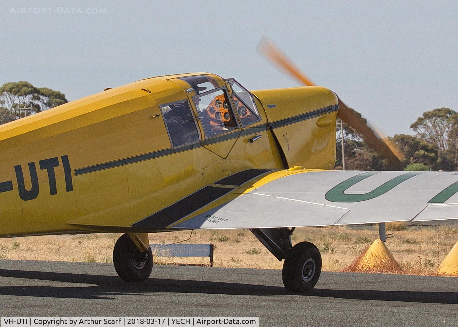 VH-UTI, 1934 Klemm BK1 C/N 109, AAAAFly in Echuca 2018