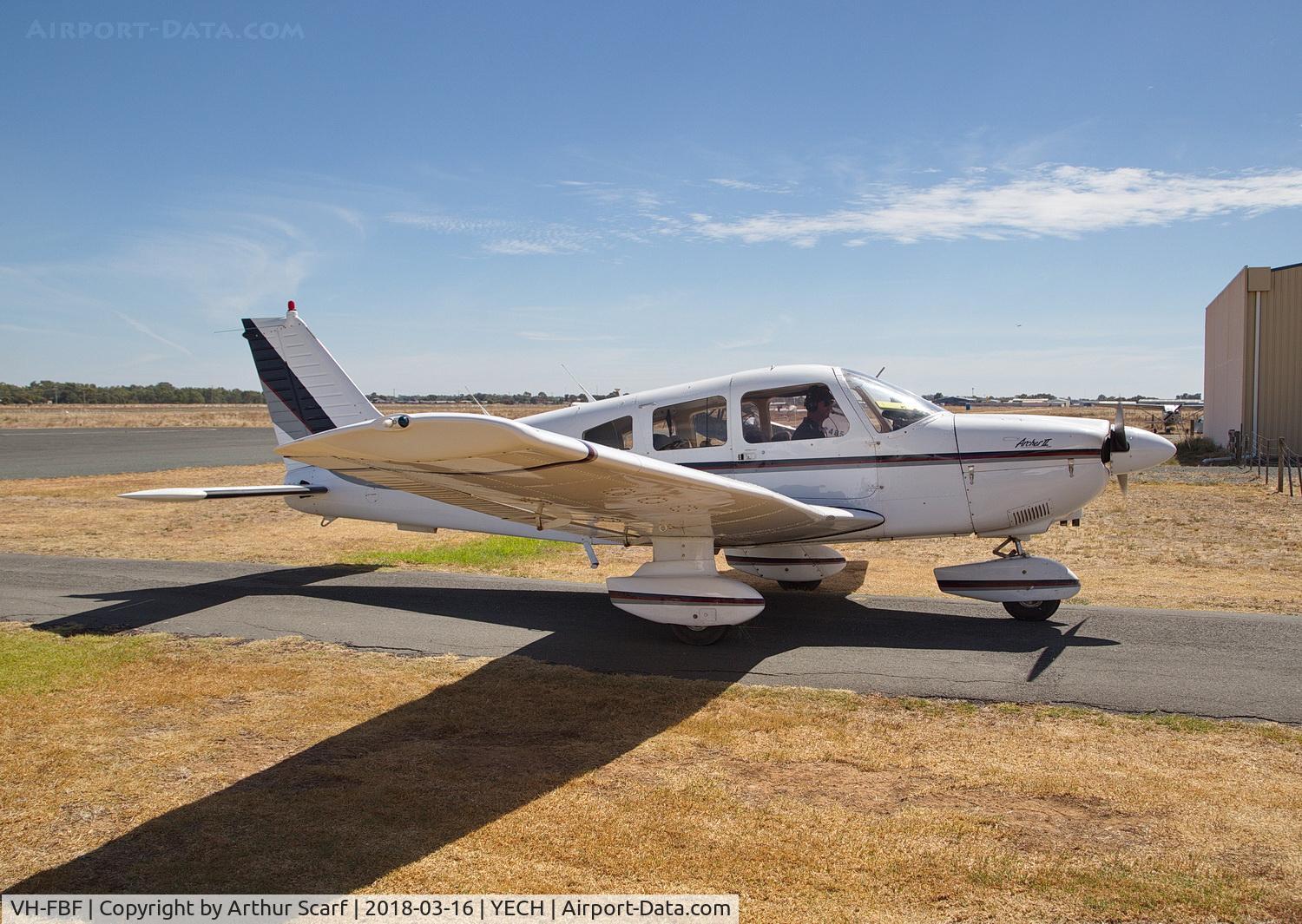 VH-FBF, 1979 Piper PA-28-181 Archer C/N 28-7990441, AAAA Fly in Echuca 2018