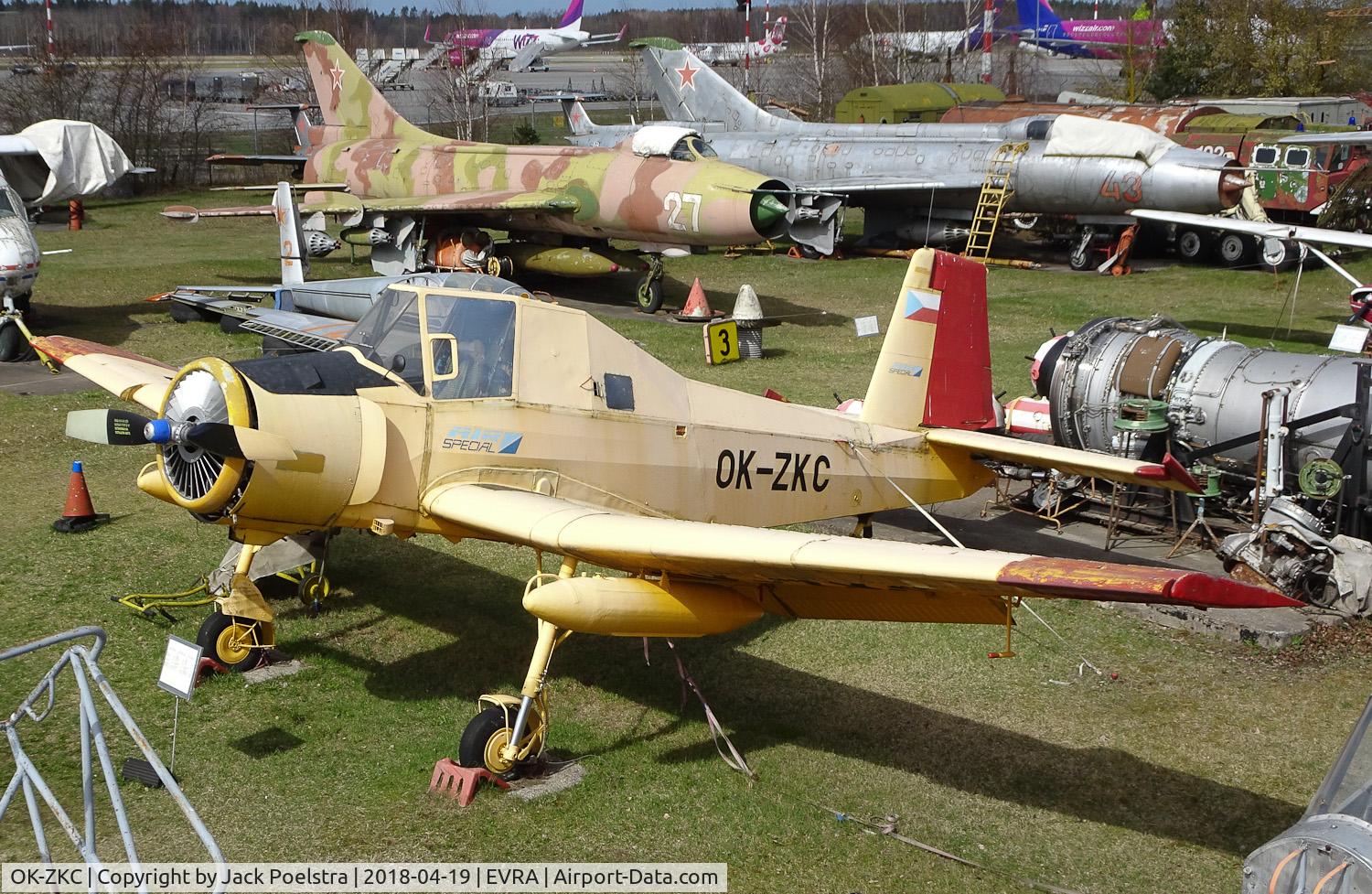 OK-ZKC, Let Z-37A Cmelak C/N 09-03, OK-ZKC  Cander Aviation Museum Riga
