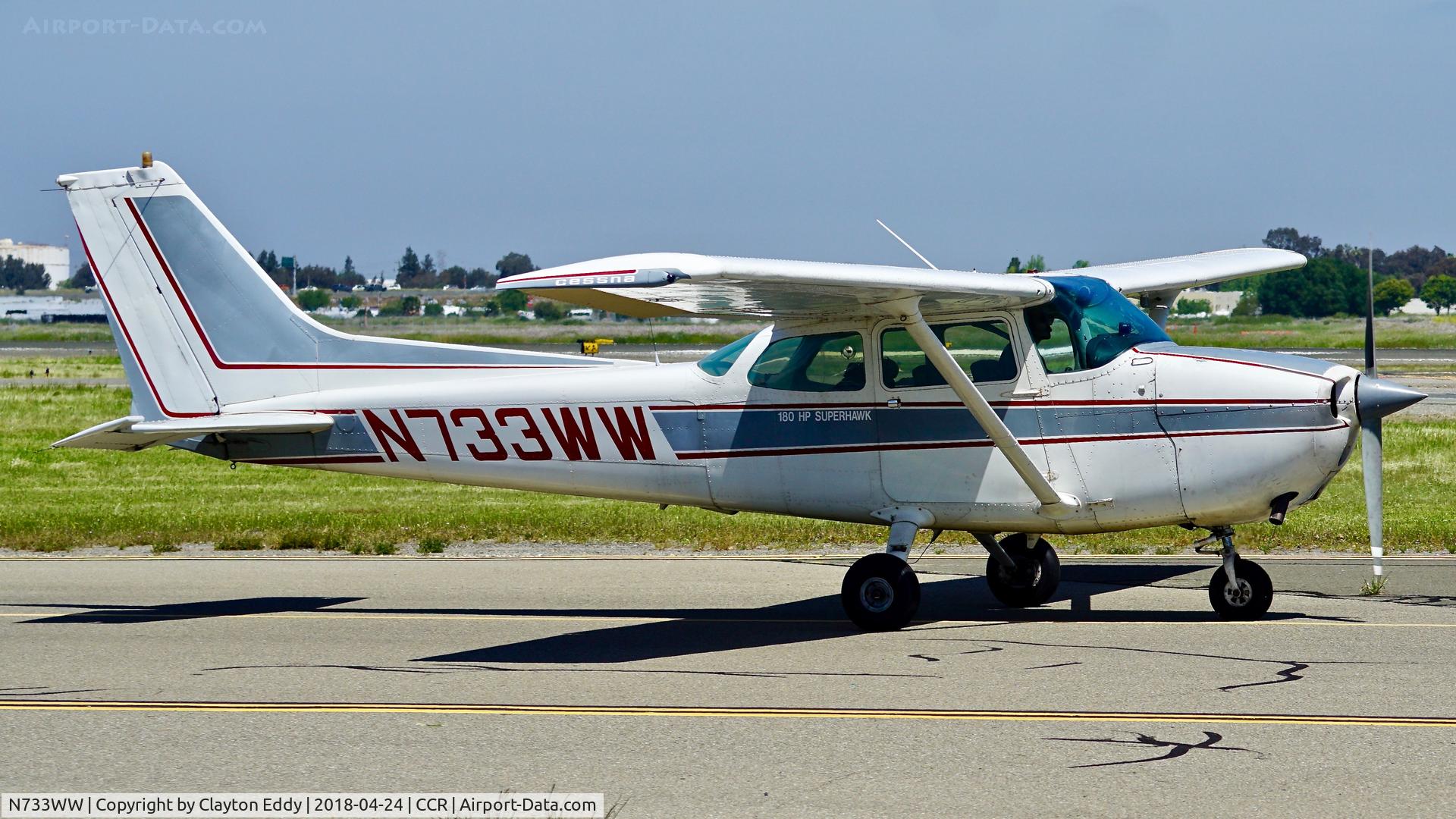 N733WW, 1977 Cessna 172N C/N 17268616, Buchanan Field Concord California 2018.