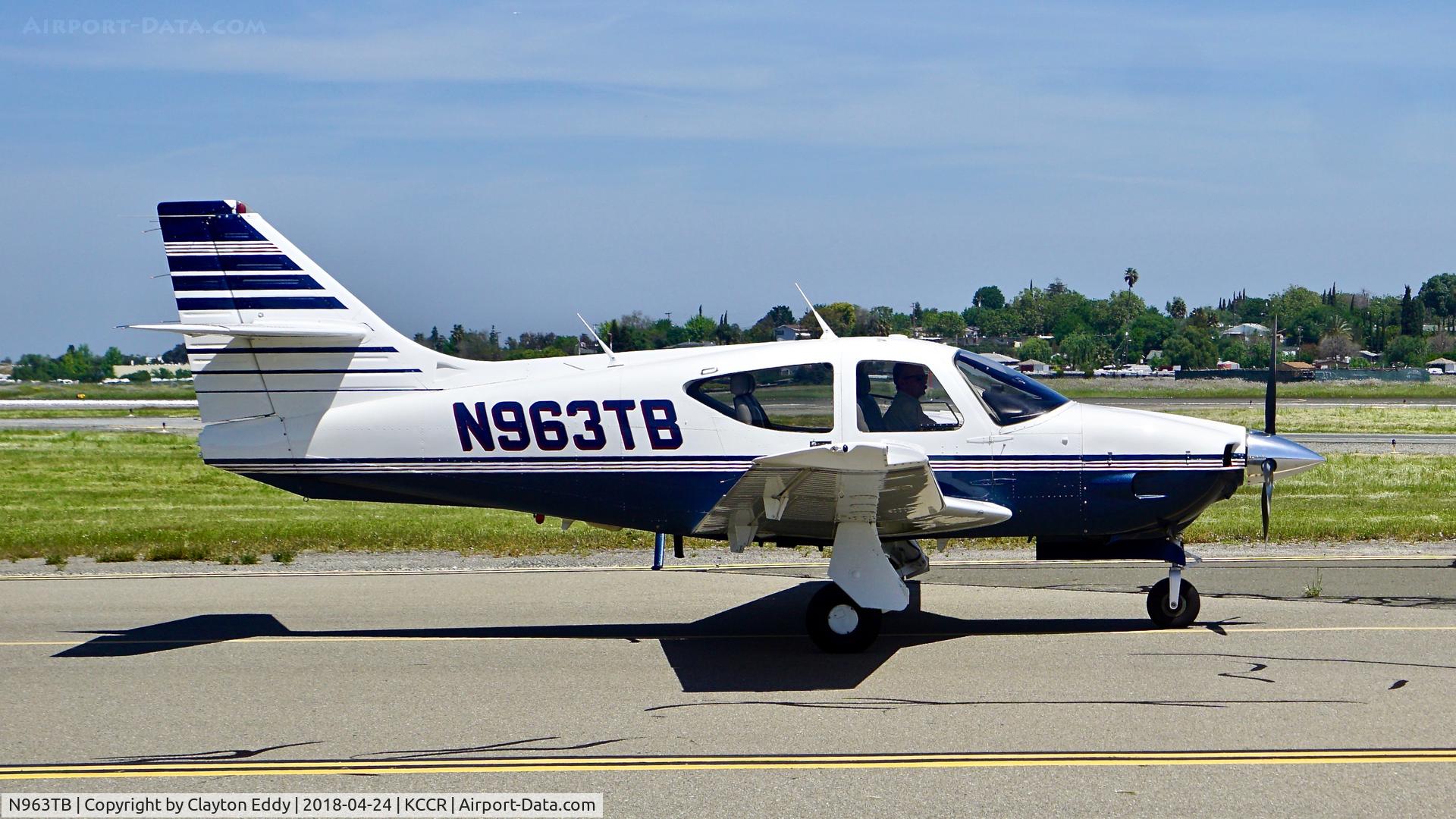 N963TB, 1976 Rockwell International 114 Commander C/N 14158, Buchanan Field Concord California 2018.