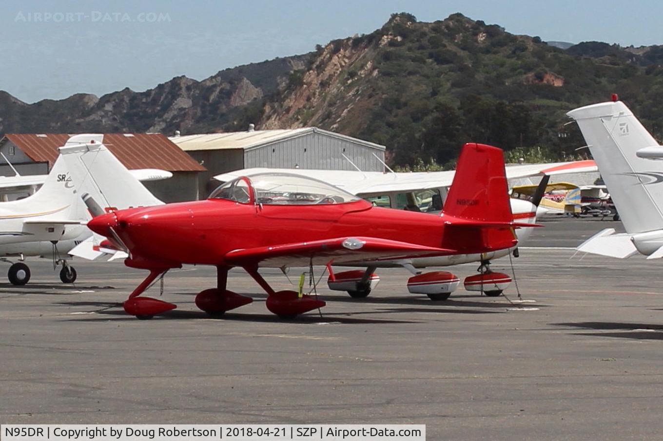 N95DR, 2010 Vans RV-8A C/N 82434, 2005 Ross VAN's RV-8A, Aerosport O-360-A2A