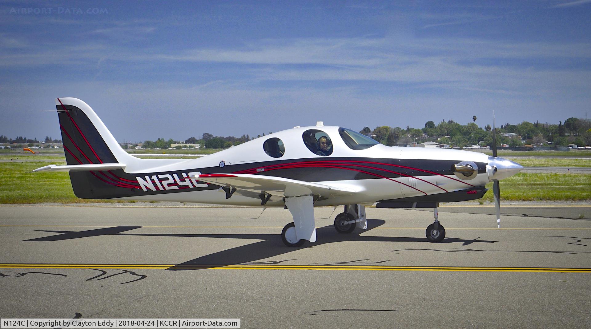 N124C, 2012 Lancair Evolution C/N EVO-029, Buchanan Field Concord California 2018.