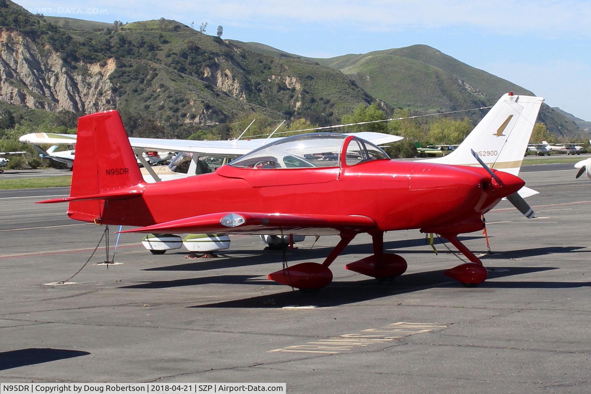 N95DR, 2010 Vans RV-8A C/N 82434, 2010 Ross VAN's RV-8A, Aerosport O-360-A2A