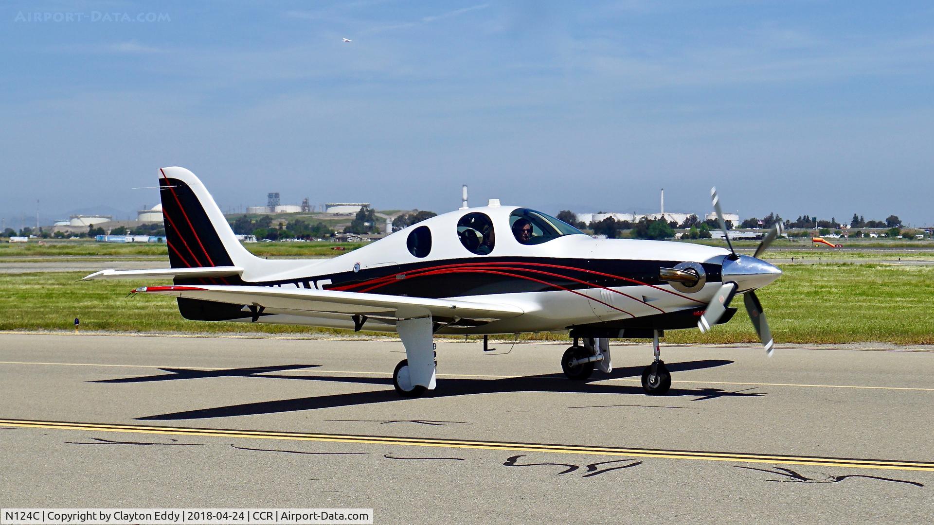 N124C, 2012 Lancair Evolution C/N EVO-029, Buchanan Field Concord California 2018.