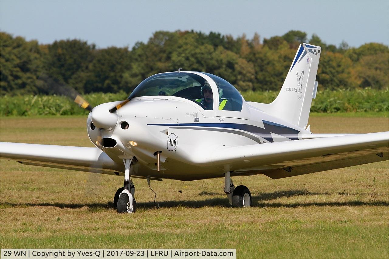 29 WN, Alpi Aviation Pioneer 300STD C/N 29 WN, Alpi Aviation Pioneer 300STD, Taxiing, Morlaix-Ploujean airport (LFRU-MXN) Air show 2017