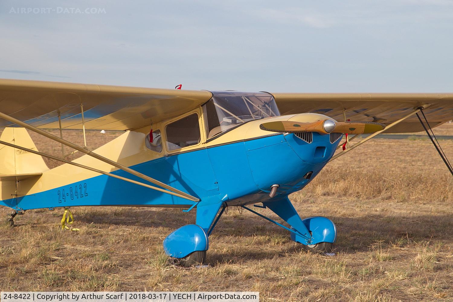 24-8422, 1941 Taylorcraft BC-12-65 C/N 3238, AAAA Fly in Echuca 2018