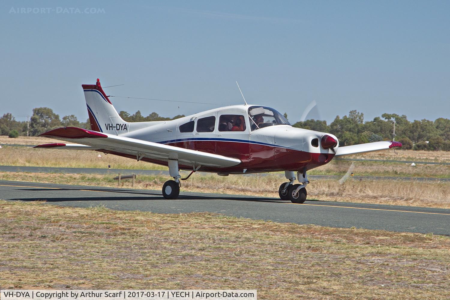 VH-DYA, 1966 Beech A23-24 Musketeer Super III C/N MA-153, AAAAFly in Echuca 2017