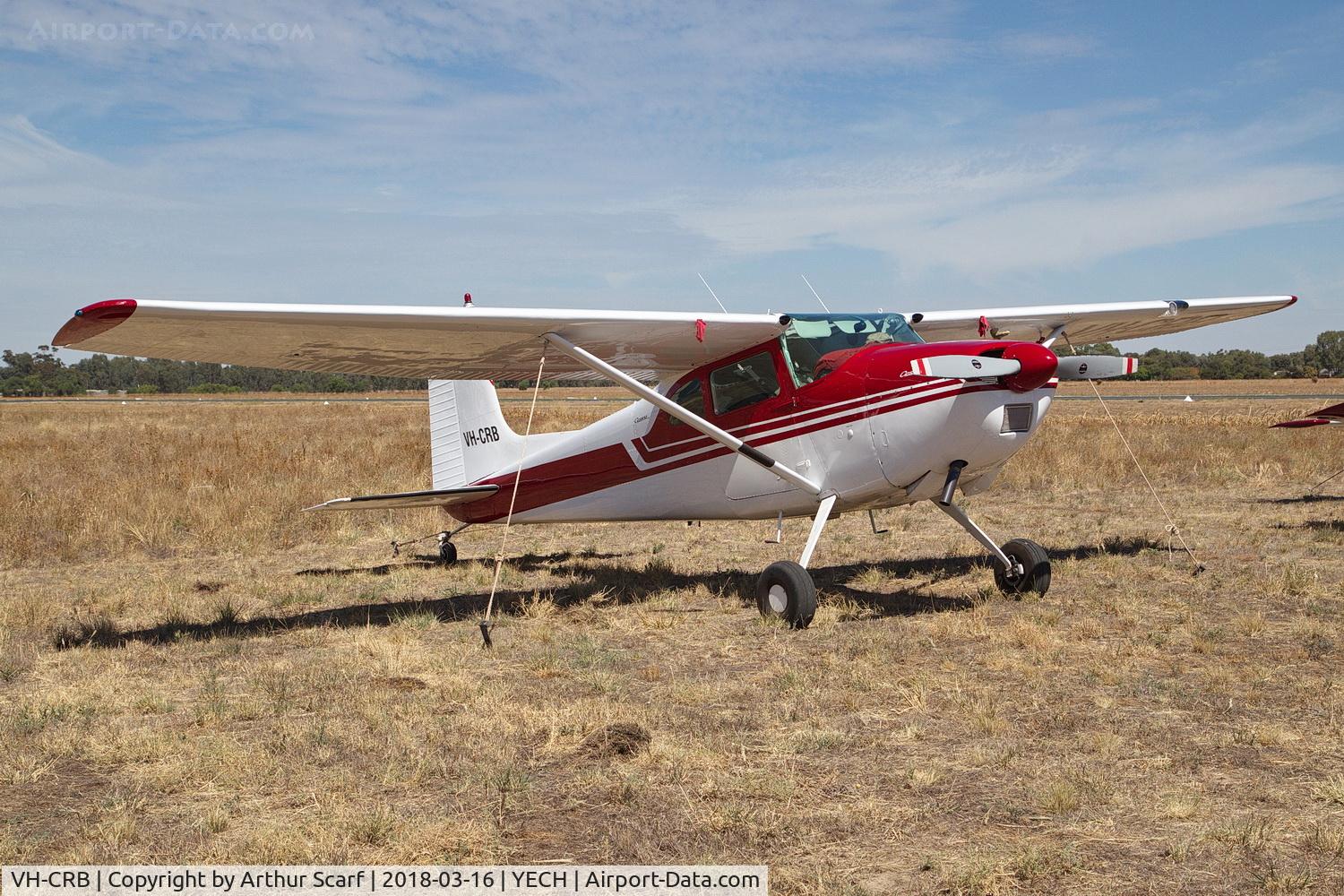 VH-CRB, 1962 Cessna 180E C/N 18051150, AAAA Fly in Echuca 2018