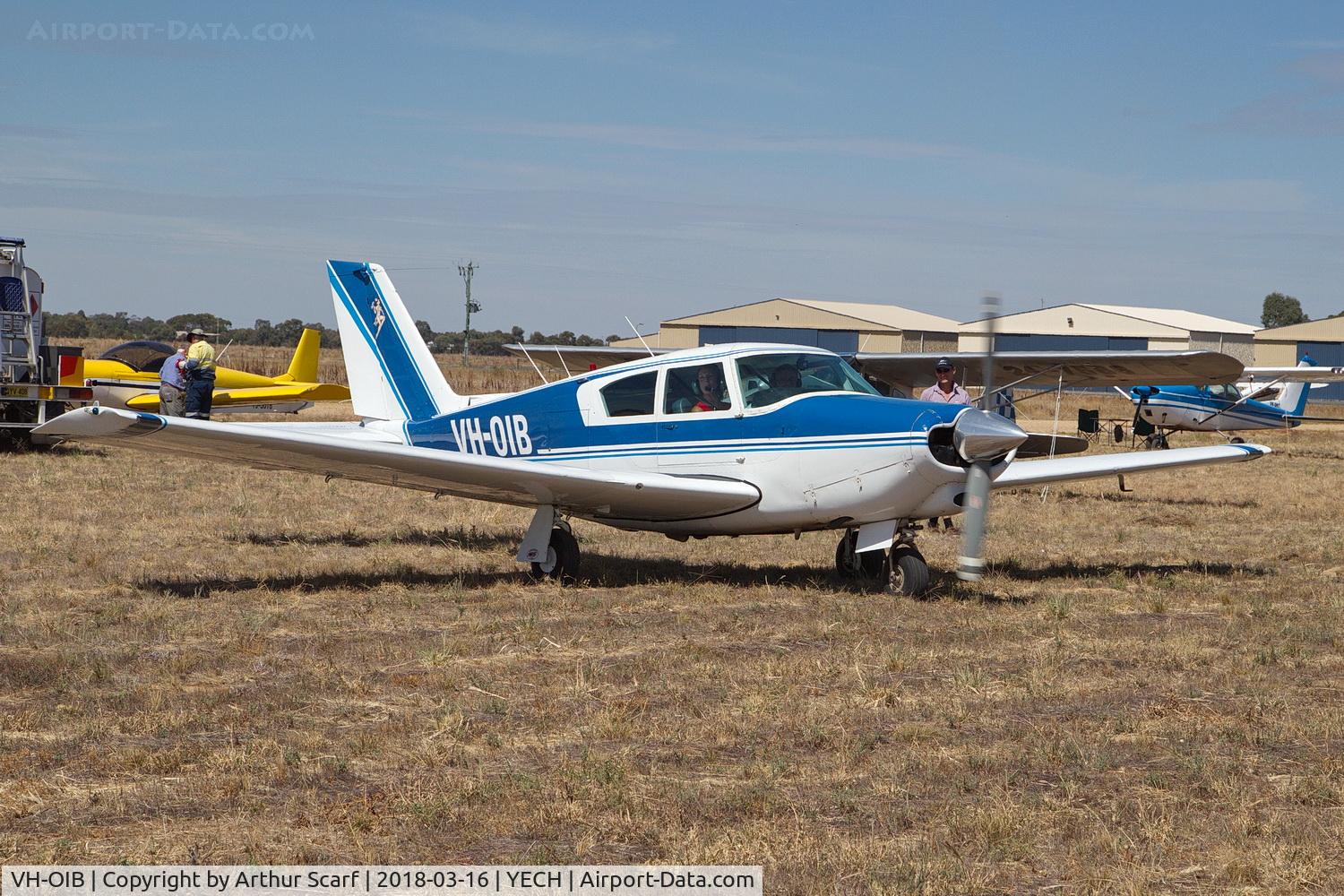 VH-OIB, 1965 Piper PA-24-260 Comanche C/N 24-4117, AAAA Fly in Echuca 2018