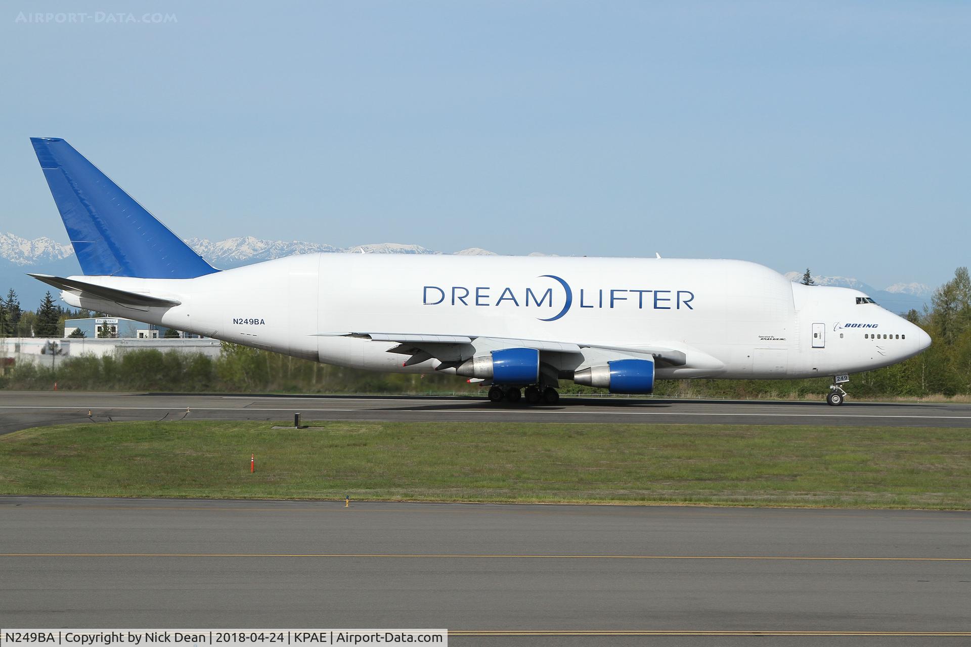 N249BA, 1989 Boeing 747-409LCF C/N 24309, PAE/KPAE