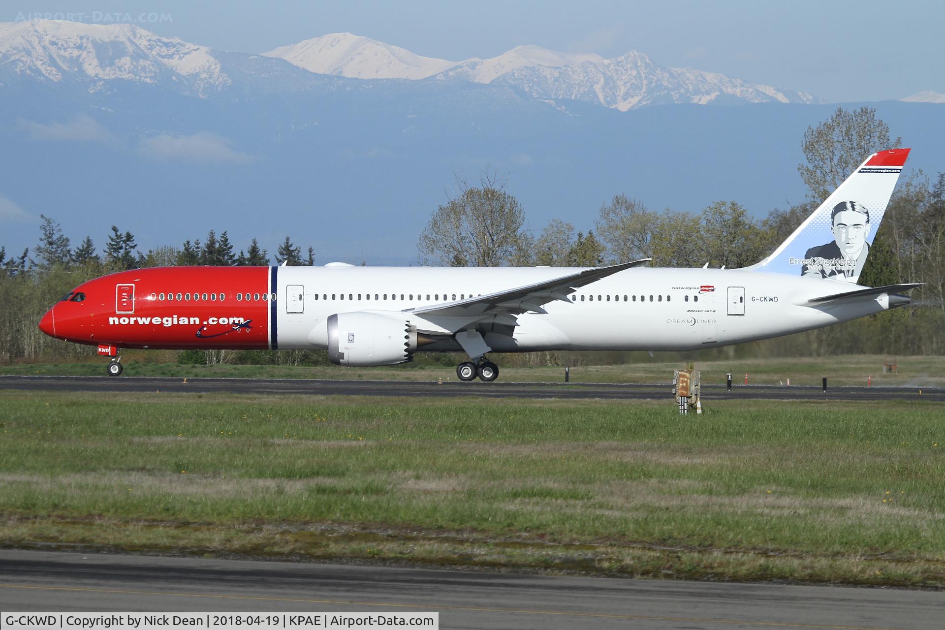 G-CKWD, 2018 Boeing 787-9 Dreamliner C/N 38789, PAE/KPAE