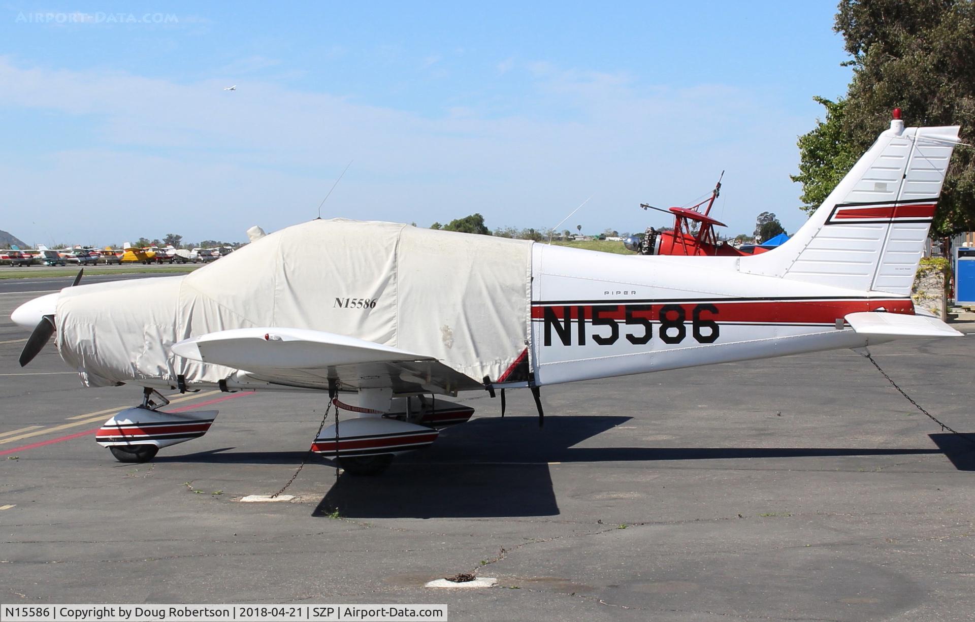 N15586, 1972 Piper PA-28-180 Cherokee C/N 28-7305093, 1972 Piper PA-28-180 CHEROKEE, Lycoming O-360-A3A 180 Hp