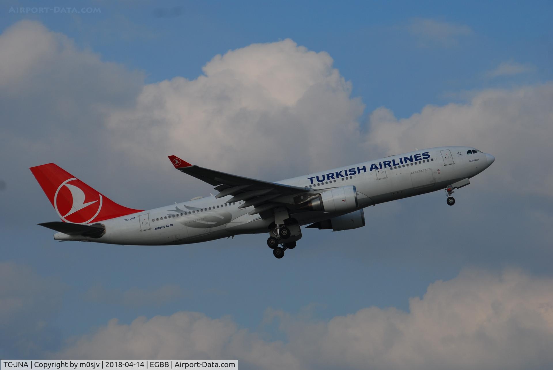 TC-JNA, 2005 Airbus A330-203 C/N 697, Taken from Freeport Carpark