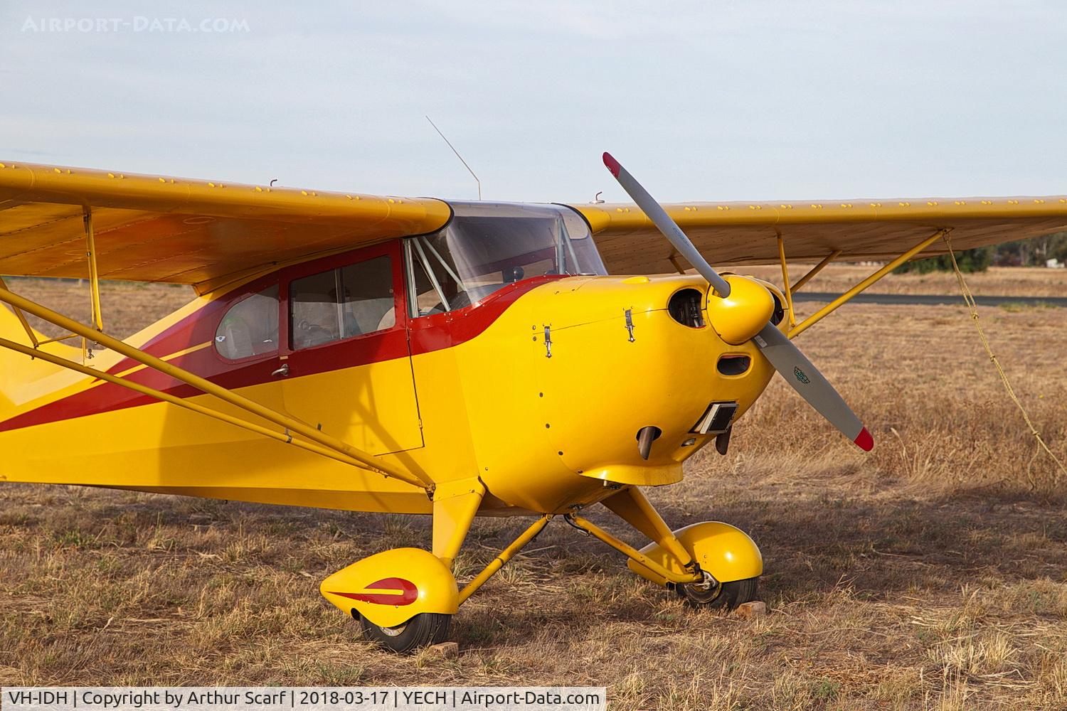 VH-IDH, 1947 Aeronca 11AC Chief C/N 11AC-1624, AAAA Fly in Echuca 2018