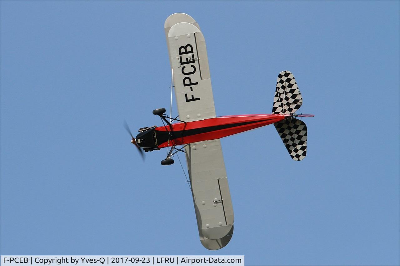 F-PCEB, Hatz CB-1 C/N 639, Hatz CB-1, On display, Morlaix-Ploujean airport (LFRU-MXN) air show 2017