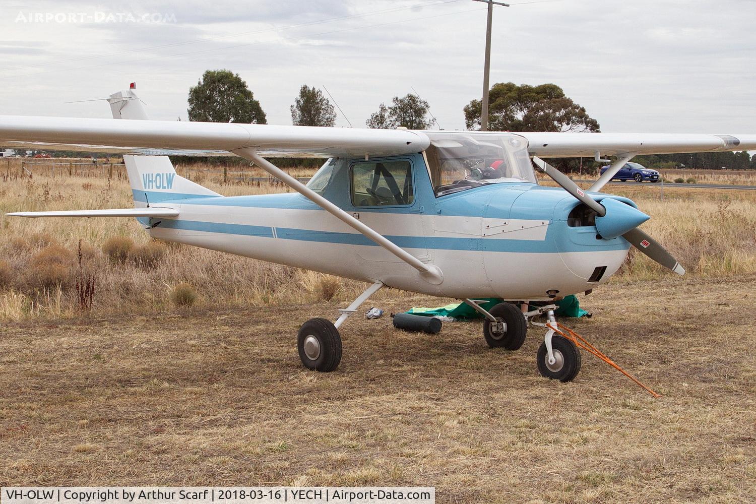 VH-OLW, Cessna 150K C/N 15071186, AAAA Fly in Echuca 2018