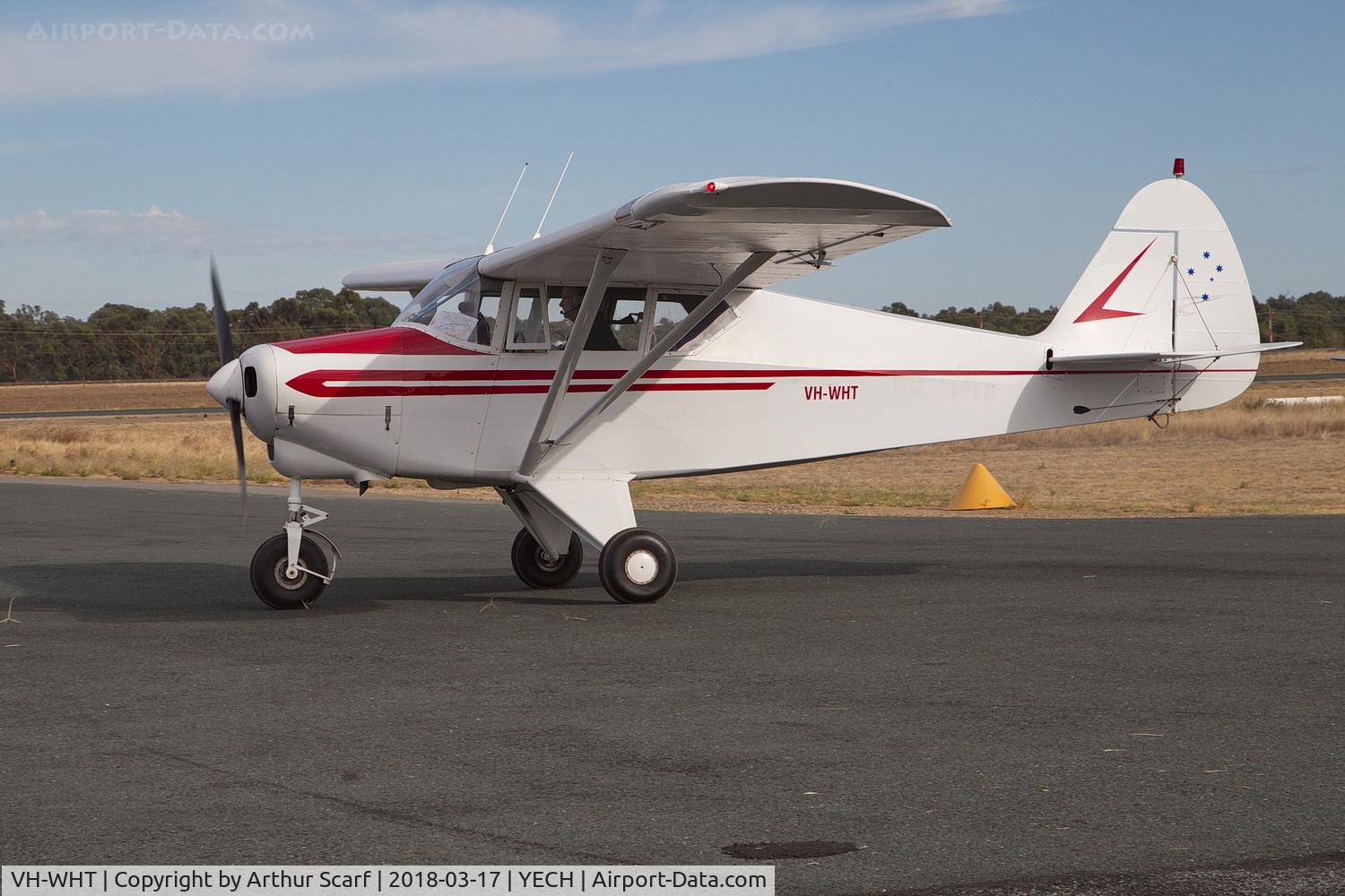 VH-WHT, 1962 Piper PA-22-108 Colt Colt C/N 22-9314, AAAA Fly in Echuca 2108