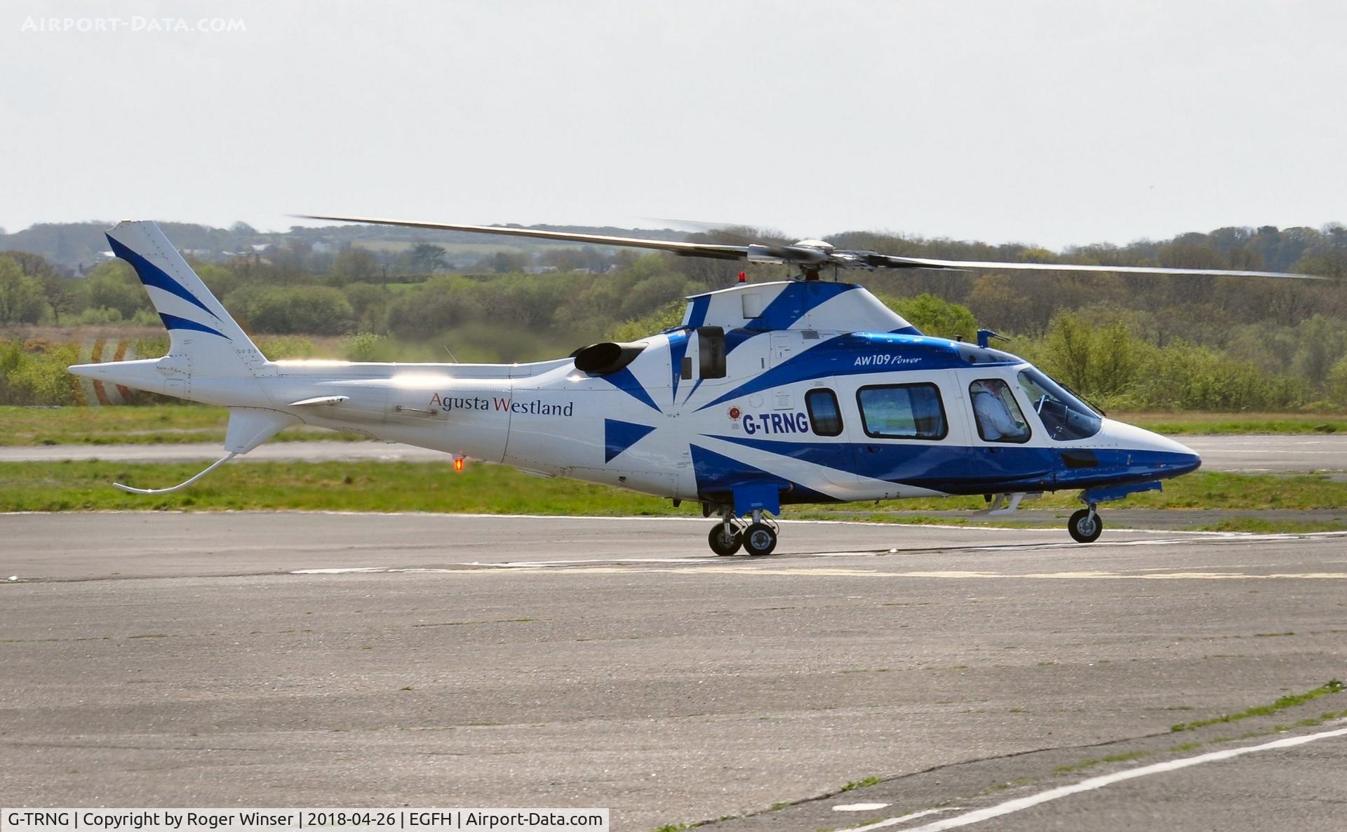 G-TRNG, 2002 Agusta A-109E Power C/N 11156, Visiting A-109E Power.