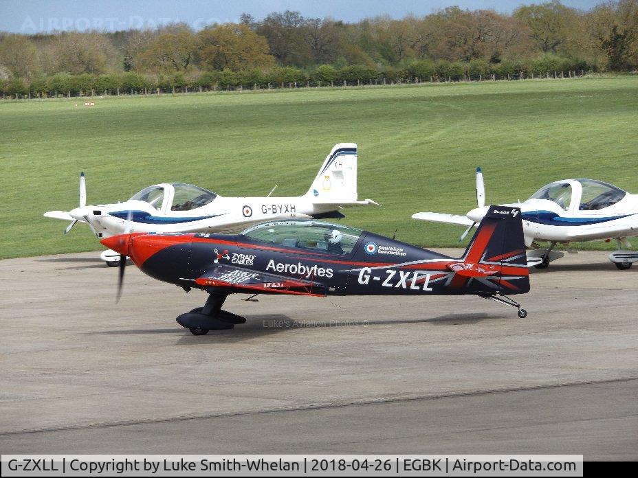 G-ZXLL, 2011 Extra EA-300L C/N 1319, From Sywell Aerodrome.