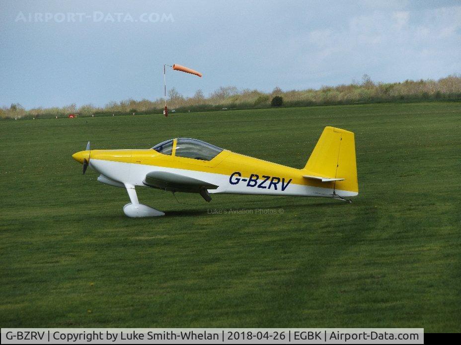 G-BZRV, 2002 Vans RV-6 C/N PFA 181A-13573, From Sywell Aerodrome.