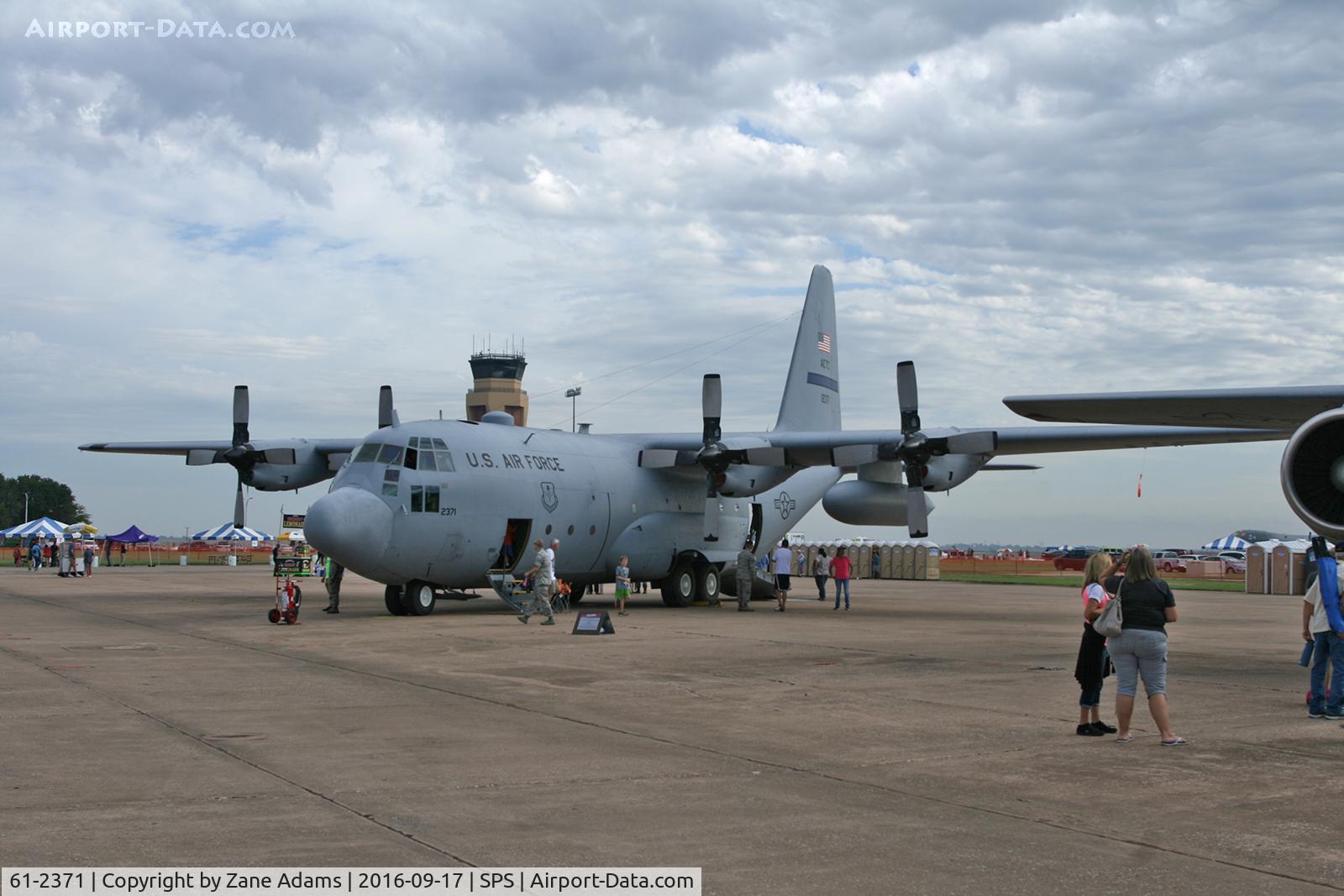 61-2371, 1961 Lockheed C-130E Hercules C/N 382-3716, At Sheppard AFB