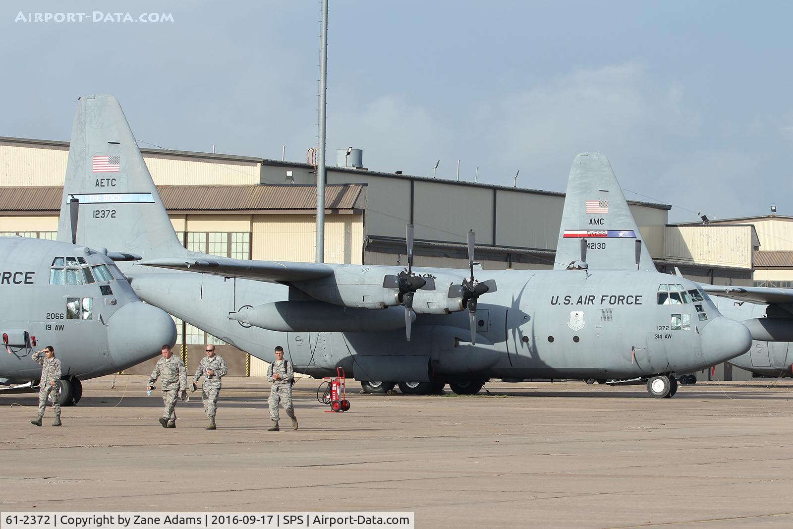 61-2372, 1961 Lockheed C-130E Hercules C/N 382-2372, At Sheppard AFB