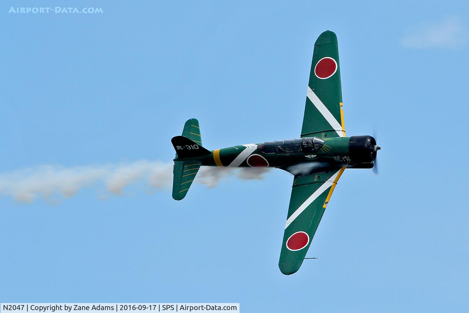N2047, 1952 Canadian Car & Foundry T-6 Harvard Mk.4 C/N CCF4-83, Tora Tora Tora Kate at the 2016 Sheppard AFB Airshow 
Taylor Stevenson pilot