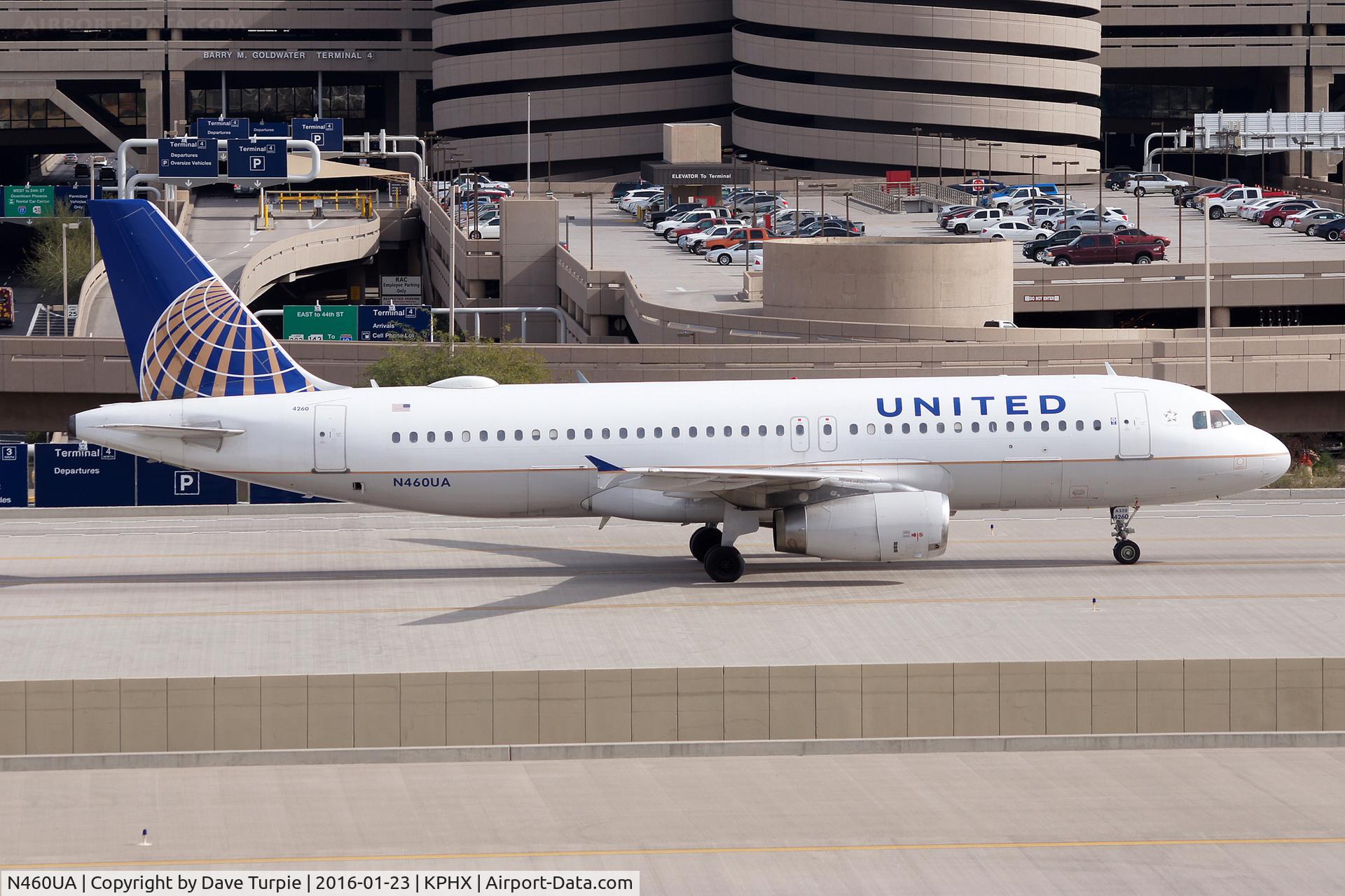 N460UA, 2000 Airbus A320-232 C/N 1248, No comment.