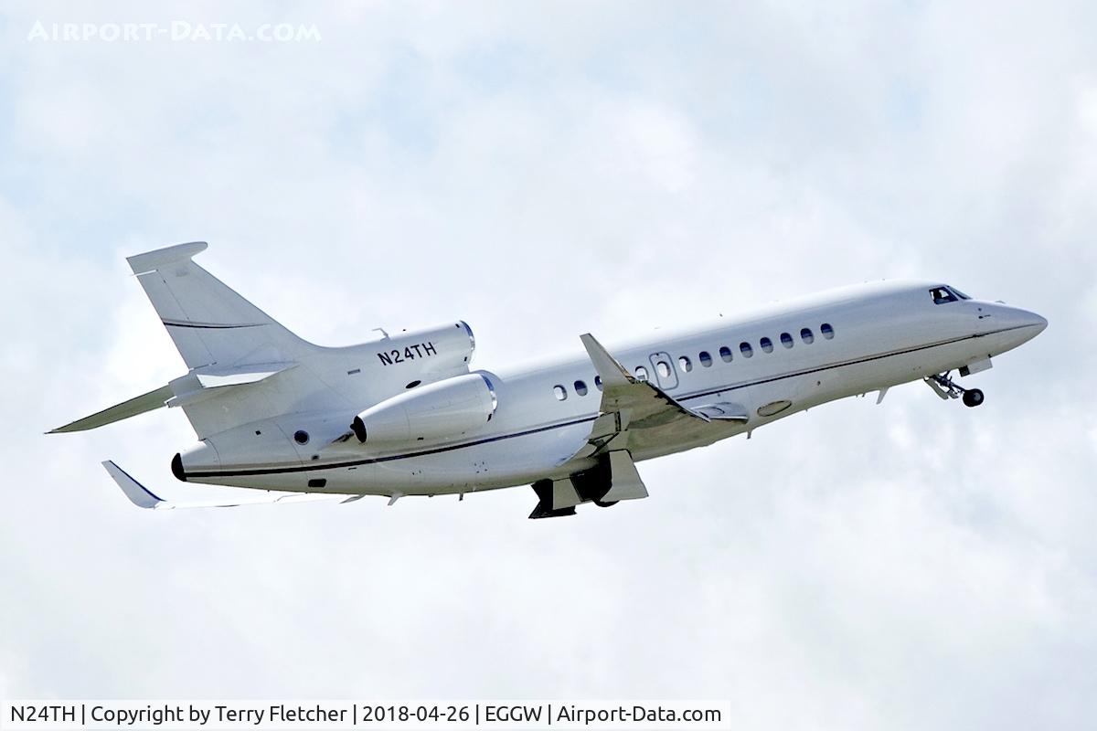 N24TH, 2013 Dassault Falcon 7X C/N 203, At London Luton