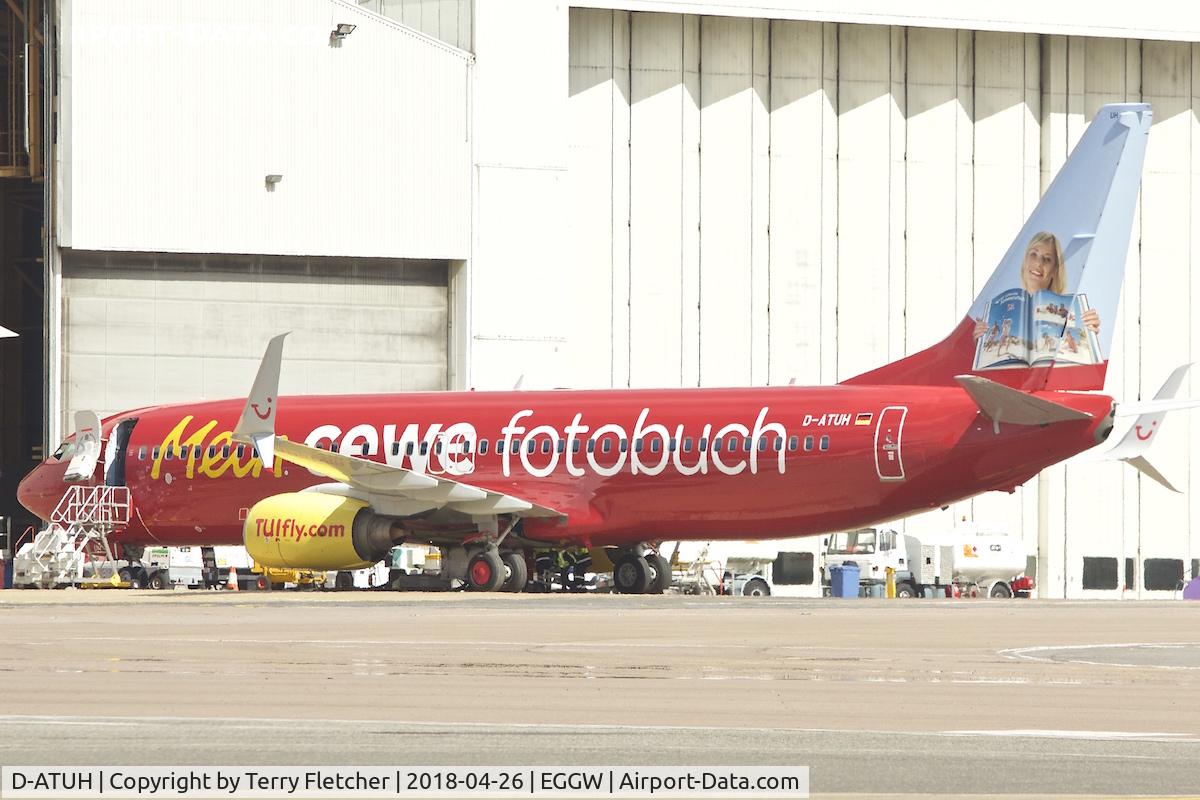 D-ATUH, 2006 Boeing 737-8K5 C/N 34689, At London Luton