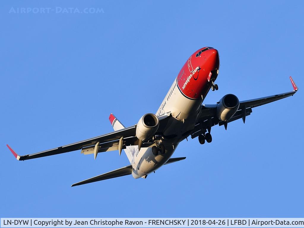 LN-DYW, 2011 Boeing 737-8JP C/N 39010, DY1452 from Oslo