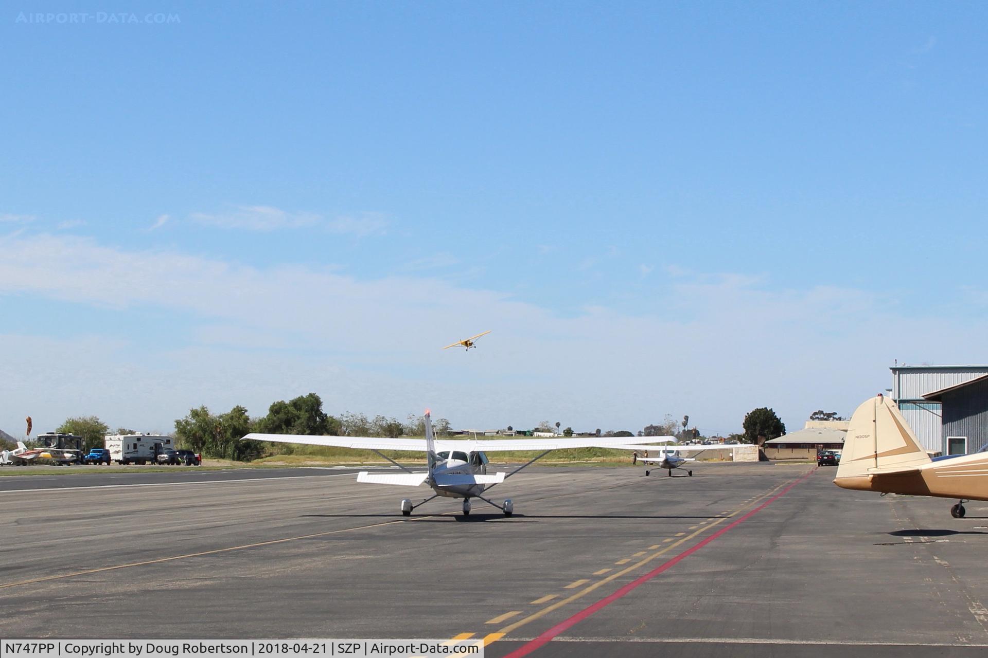 N747PP, 1980 Cessna 182R Skylane C/N R18201587, 1980 Cessna 182R SKYLANE, Continental IO-540-J3C5D 235 Hp, taxi to Rwy 04