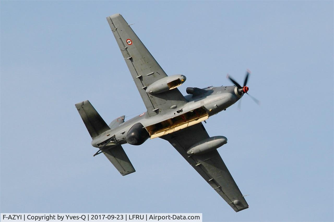F-AZYI, 1959 Breguet Br.1050 Alize C/N 59, Breguet Br.1050 Alizé, On display, Morlaix-Ploujean airport (LFRU-MXN) Air show 2017