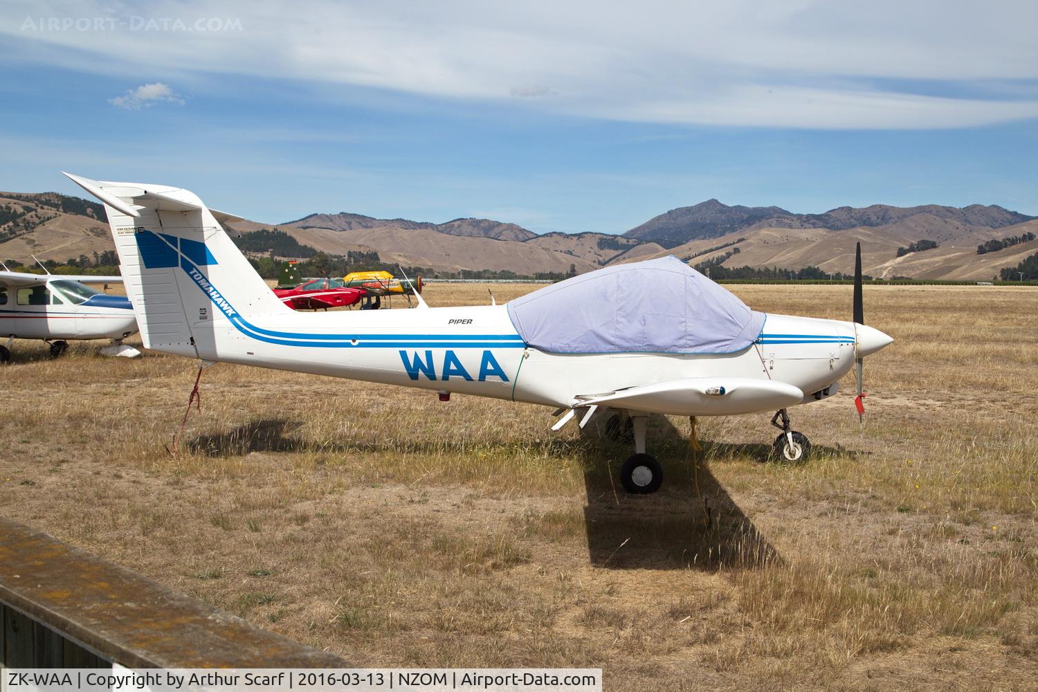 ZK-WAA, Piper PA-38-112 Tomahawk Tomahawk C/N 38-78A0644, Omaka NZ 2016
